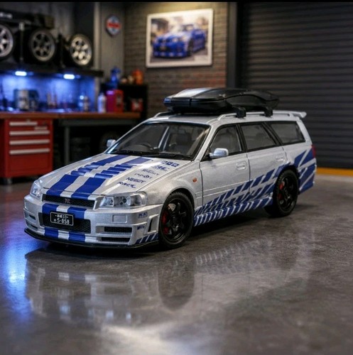 Nissan skyline model - 1:24,