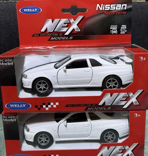 Welly nissan skyline - welly, 1:34