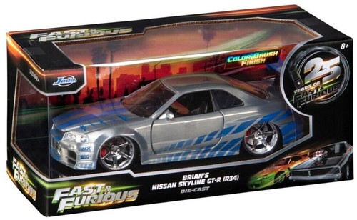 Jada nissan skyline r34 - nissan,