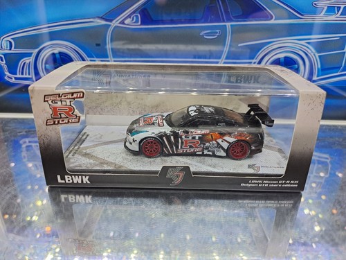 Miniatures lbwk nissan r - kj,